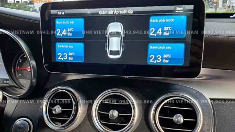 Màn hình DVD Android xe Mercedes C Class W205 (C200/ C250/ C300) 2015 - nay | Màn hình nguyên khối Flycar